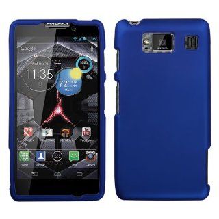 MYBAT Titanium Solid Dark Blue Phone Protector Cover for MOTOROLA XT926W (Droid Razr HD): Cell Phones & Accessories
