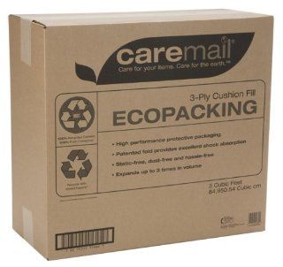 CareMail EcoPacking 3 Ply Cushion Box Void Filler, Protective Packaging, 3 Cubic Feet (1118682) : Package Cushioning Material : Office Products