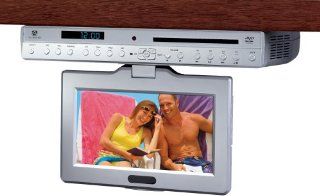 Audiovox VE926 Ultra Slim 9 Inch LCD Drop Down TV with Built In Slot Load DVD Player: Electronics