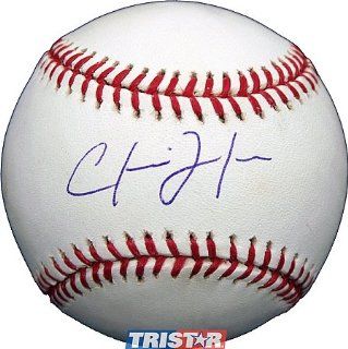 Chris Johnson Signed Autographed MLB Baseball at 's Sports Collectibles Store