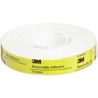 Scotch ATG Repositionable Double Coated Tissue Tape 928 Translucent White, 0.50 in x 18 yd 2.0 mil (Pack of 12): Industrial & Scientific
