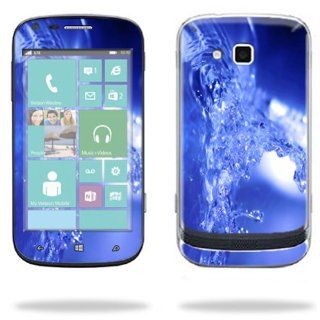 MightySkins Protective Skin Decal Cover for Samsung ATIV Odyssey SCH I930 Cell Phone Verizon Sticker Skins Water Explosion: Cell Phones & Accessories