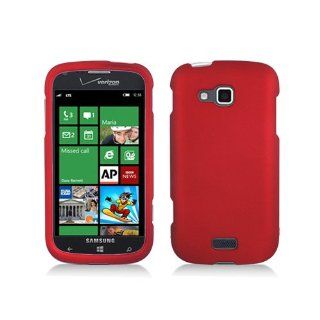 Red Hard Cover Case for Samsung ATIV Odyssey SCH I930: Cell Phones & Accessories