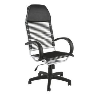 Eurostyle Bungie High Back Flat Executive Office Chair with Arms 0256 Finish: