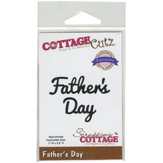 Cottagecutz Expressions Die 3inx.8in fathers Day