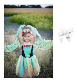 Creative Education 31485 Turquoise Pink Fairy Blossom Dress with Attached Wings: Toys & Games