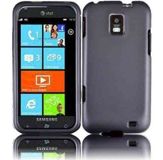 Gray Hard Cover Case for Samsung Focus S SGH I937: Cell Phones & Accessories