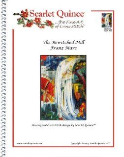 The Bewitched Mill   Franz Marc Counted Cross Stitch Chart (Large size symbols)