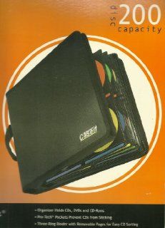 Case it RING 200 Nylon CD Organizer (200 disc): Electronics