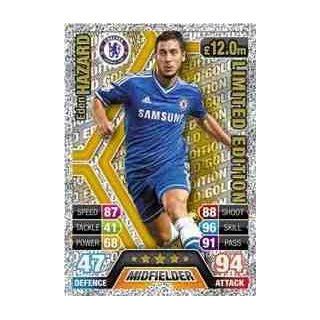 Match Attax 2013/2014 Eden Hazard Chelsea 13/14 Gold Limited Edition: Toys & Games