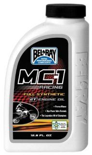 Bel Ray MC 1 Racing Full Synthetic 2T Engine Oil   12.8oz. 99400 B12.8: Automotive