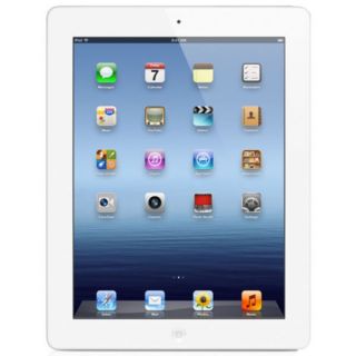 Apple New iPad 4th Generation   16GB Wi Fi + 3G Tablet in White      Electronics