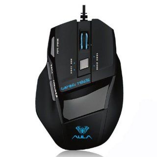 Generic Aula Si928 Gaming Mouse 2 Model 2000 DPI USB Wired 7d Music Controller: Computers & Accessories