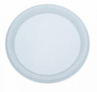 Solo PST15 0099 Ultra Clear Heavy Weight Polystyrene Plastic Dinnerware Plate, 10 19/64" Diameter x 51/64" Height, Clear (Case of 500)