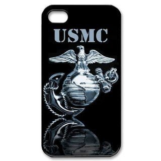 Personalized Marine Corps Hard Case for Apple iphone 4/4s case BB094: Cell Phones & Accessories