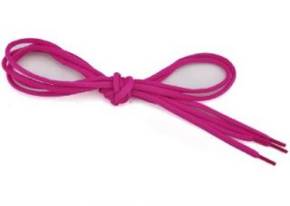 TopTie Half Round Shoelaces, Bright Pink, Breast Cancer Awareness Color: Shoes