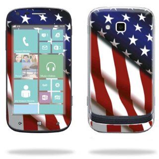 MightySkins Protective Skin Decal Cover for Samsung ATIV Odyssey SCH I930 Cell Phone Verizon Sticker Skins American Pride Cell Phones & Accessories