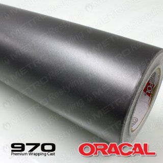 ORACAL 970RA 932 MATTE Graphite Grey Metallic Wrapping Cast Vinyl Film 5ft x 1ft: Automotive