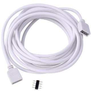 Extension Cable Wire With 4Pin Plug for LED Strip Ribbon (5M)    