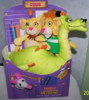 Fisher Price Between the Lions *Book Bag Friends: Toys & Games