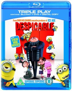 Despicable Me: Triple Play (Includes Blu Ray, DVD and Digital Copy)      Blu ray