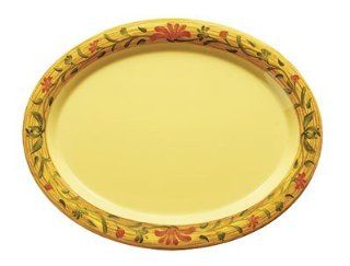 GET OP 950 VN Oval Venetian Melamine Platter, 9.75 x 7.25 in, 2 Dozen: Kitchen & Dining