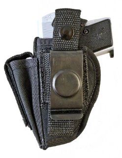 Outbags OB 01SC (LEFT) Nylon OWB Belt Gun Holster with Mag Pouch for Jennings J22, Taurus PT22 / PT25, Beretta 21A / 32 / 950, Raven Arms P 25, and Most Small Autos : Sports & Outdoors