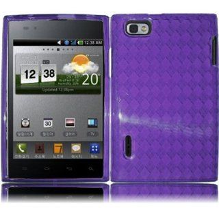 For LG Intuition VS950 TPU Cover Case Dark Purple: Cell Phones & Accessories