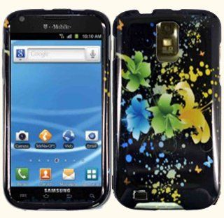 Magic Flowers Hard Case Cover for Samsung Hercules T989: Cell Phones & Accessories