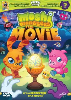 Moshi Monsters: The Movie   Limited Edition (Includes Trading Card, Ultra Rare in Game Moshling Code and UltraViolet Copy)      DVD