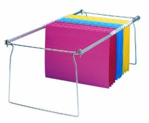 Charles Leonard Inc., File Frames, Hanging, Legal Size, Metal, 6/Box (960) : Hanging File Folder Frames : Office Products