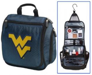 WVU Cosmetic Bag or NCAA Mens Shaving Kit   Travel Bag West Virginia University: Clothing