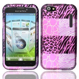 For Alcatel One Touch OT 995 Ultra OT995 Hard Design Cover Case Pink Exotic Skins Accessory: Cell Phones & Accessories