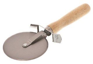 Browne Foodservice 996 Stainless Steel Pizza Cutter with Wooden Handle: Pizza Accessories: Kitchen & Dining