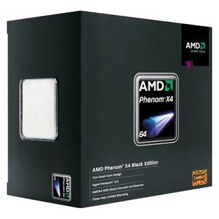 AMD Phenom II X4 965 3.40 GHz Processor   Socket AM3 PGA 941. PHENOM II X4 965 BLACK AM3 3.4GB 512KB 45NM 125W 4000MHZ BOX AMD SP. Quad core   6 MB Cache   1, x Retail Pack: Computers & Accessories