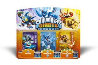 Activision Skylanders Giants Triple Pack #1: Pop Fizz, Whirlwind, Trigger Happy: no operating system: Video Games