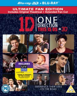 One Direction: This Is Us 3D (Includes UltraViolet Copy)      Blu ray