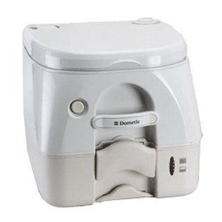 The Amazing Quality Dometic   974 Portable Toilet 2.6 Gallon   Grey w/Brackets: Everything Else