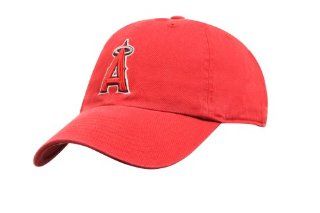 Los Angeles Angels MVP Adjustable Cap (Red) : Baseball And Softball Uniform Hats : Sports & Outdoors