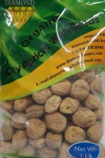 Organic Dry Apricot with Seeds 1lb. : Apricots Produce : Grocery & Gourmet Food