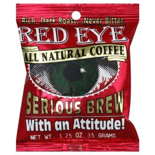 Stewart's Coffee Red Eye, 1.25 Ounce (Pack of 24) : Ground Coffee : Grocery & Gourmet Food