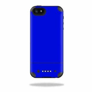 MightySkins Protective Vinyl Skin Decal Cover for Mophie Juice Pack Air iPhone 5 Apple iPhone 5 Battery Case Sticker Skins Glossy Blue: Cell Phones & Accessories