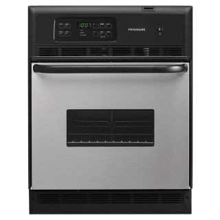 Frigidaire Self Cleaning Single Electric Wall Oven (Stainless) (Common: 24 in; Actual 23.875 in)
