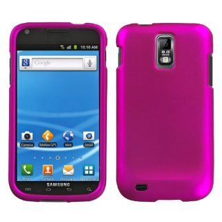Asmyna SAMT989HPCSO212NP Titanium Premium Durable Rubberized Protective Case for Samsung Galaxy S II/SGH T989   1 Pack   Retail Packaging   Hot Pink: Cell Phones & Accessories