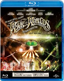 Jeff Waynes Musical Version of The War of the Worlds: The New Generation   Alive on Stage      Blu ray
