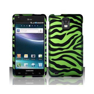 Green Zebra Hard Cover Case for Samsung Infuse 4G SGH I997: Cell Phones & Accessories