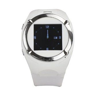 Brand New MQ998 Watch Cell Phone GSM Mobile 1.5 Inch Touch Screen Bluetooth MP3 White: Cell Phones & Accessories
