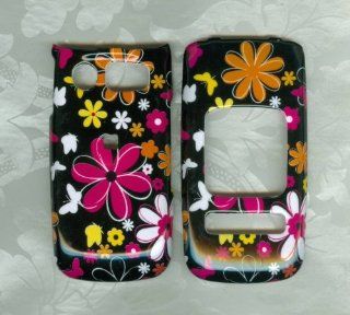 Butterfly Pantech Breeze Ii 2 P2000 At&t Snap on Hard Case Shell Cover Protector Faceplate Rubberized Wireless Cell Phone Accessory: Cell Phones & Accessories