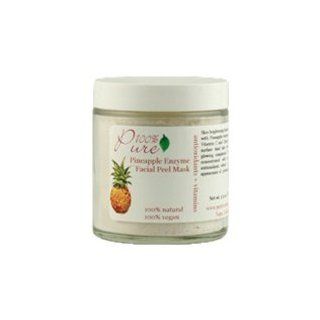 100% Pure Pineapple Enzyme Facial Peel Mask, 2.9oz / 82g : Gluten Free Face Mask : Beauty