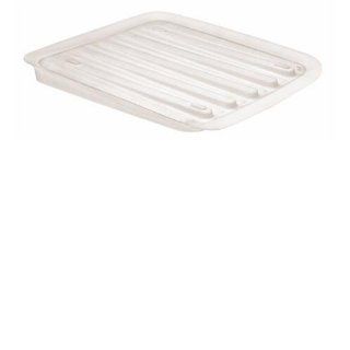 Rubbermaid 1G14M6FRST Evolution Small Drain Board, Frost: Kitchen & Dining
